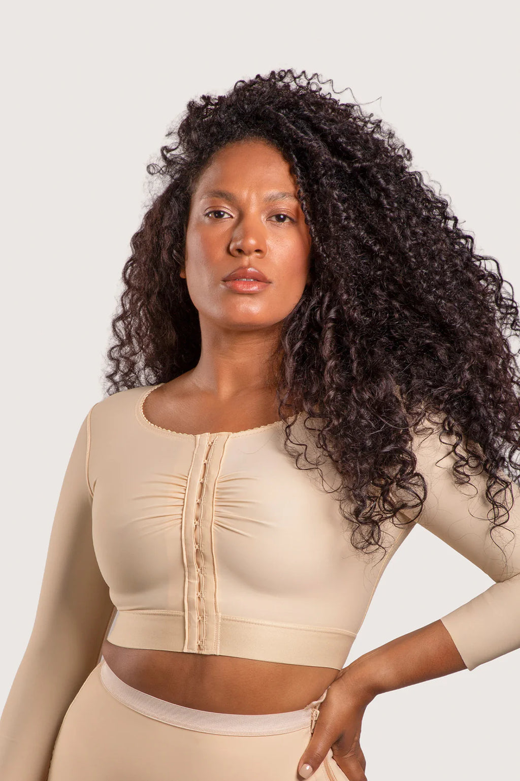 Brasier con mangas 3/4 (VS02-MS)